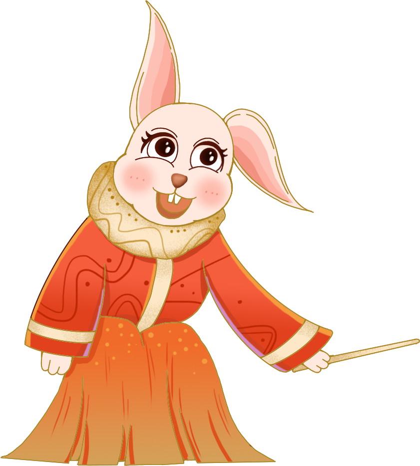 兔年国潮插画 图5