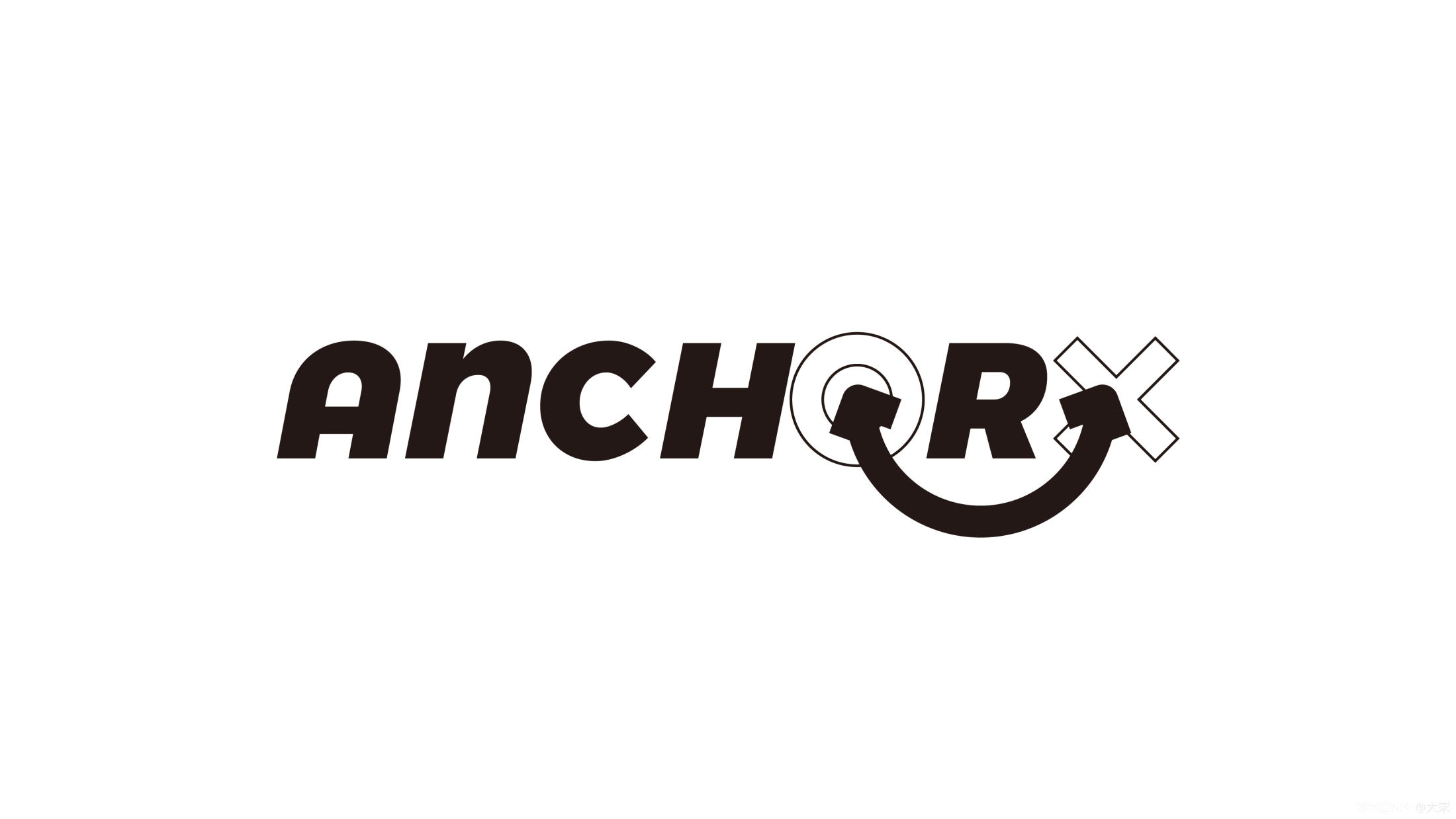 个人接单/ANCHORX logo&ip 图1