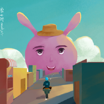 鹿小路插画