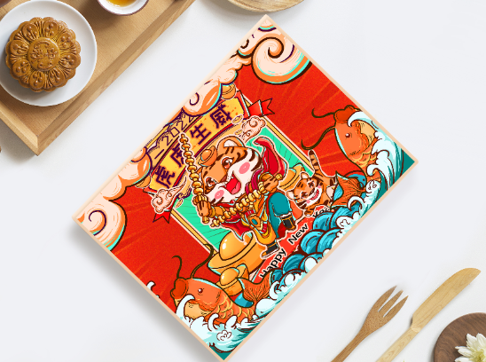 徐福记包装插画