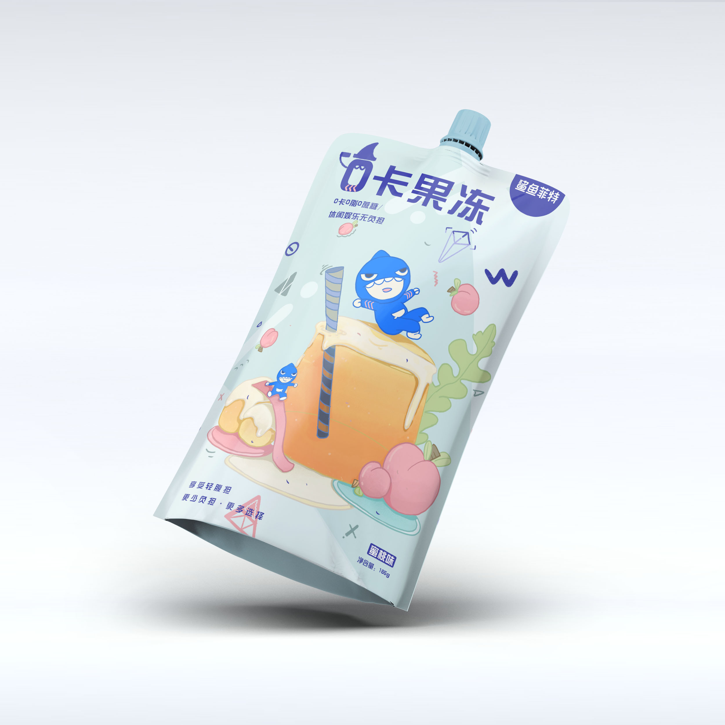 鲨鱼菲特——冷卡果冻 图5