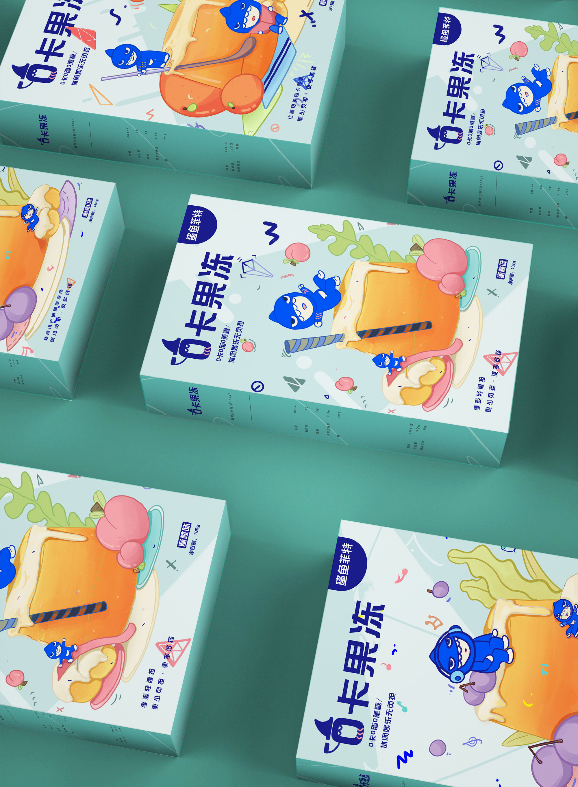 鲨鱼菲特——冷卡果冻 图7