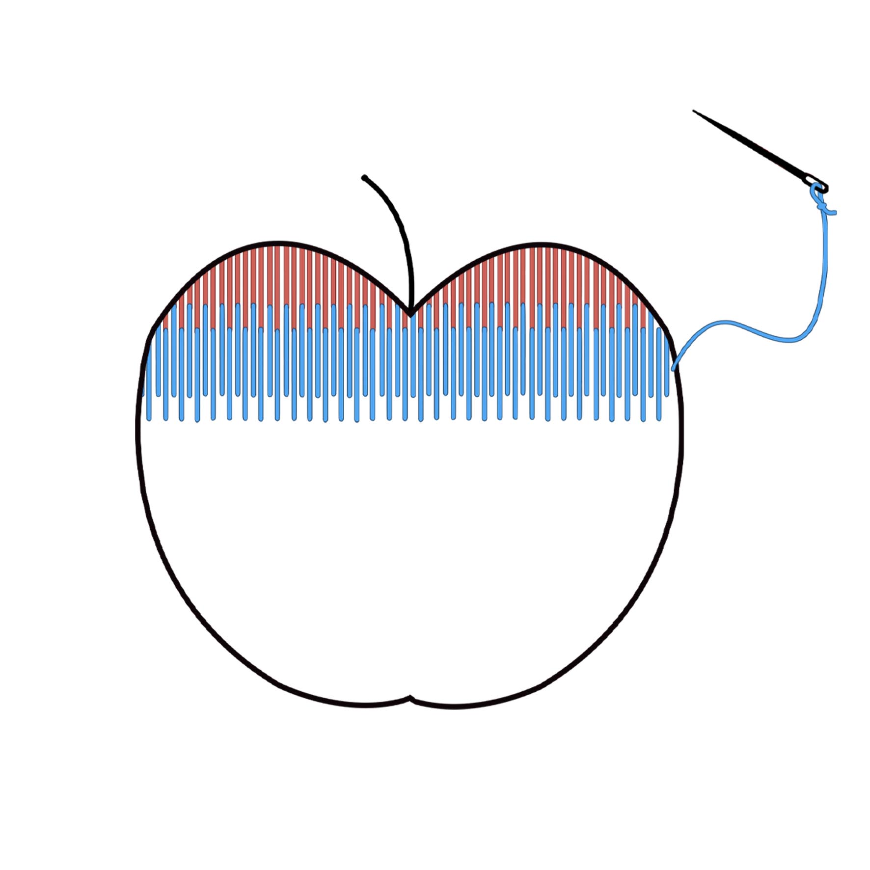 刺绣图解插画 图4