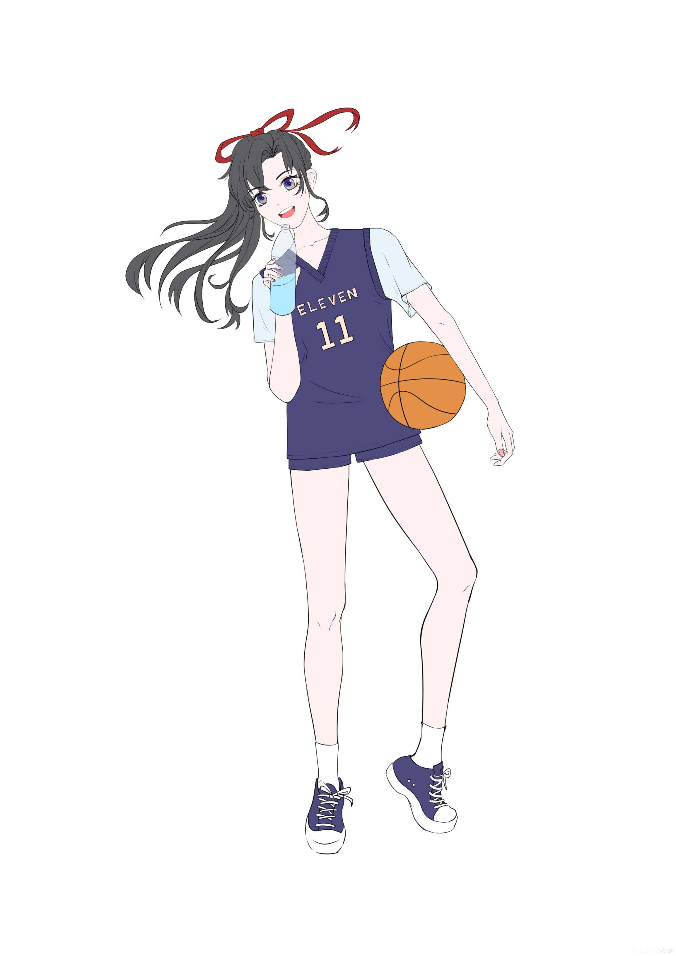 女高中生系列四-篮球少女 图2