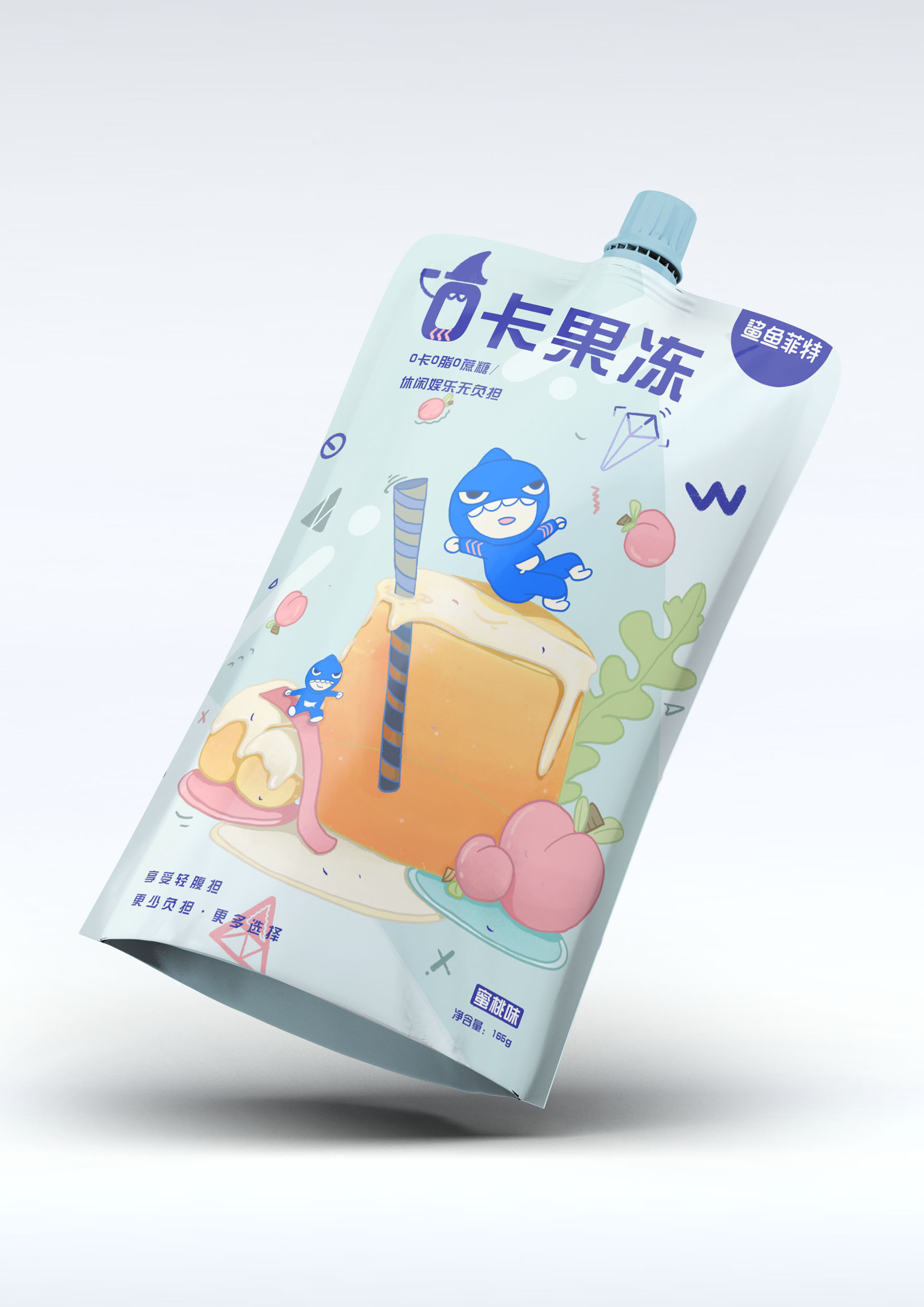 鲨鱼菲特——冷卡果冻 图6