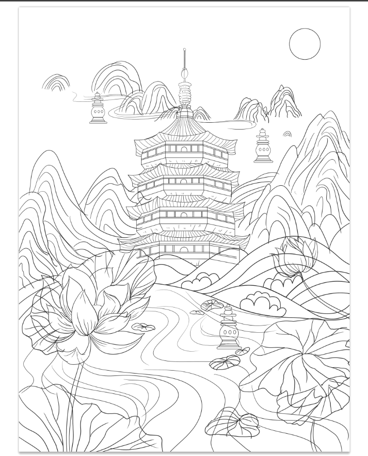 国潮风插画（临摹作品） 图3