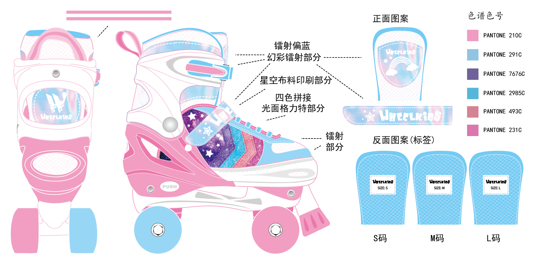 产品图案设计 | 溜冰鞋 图3