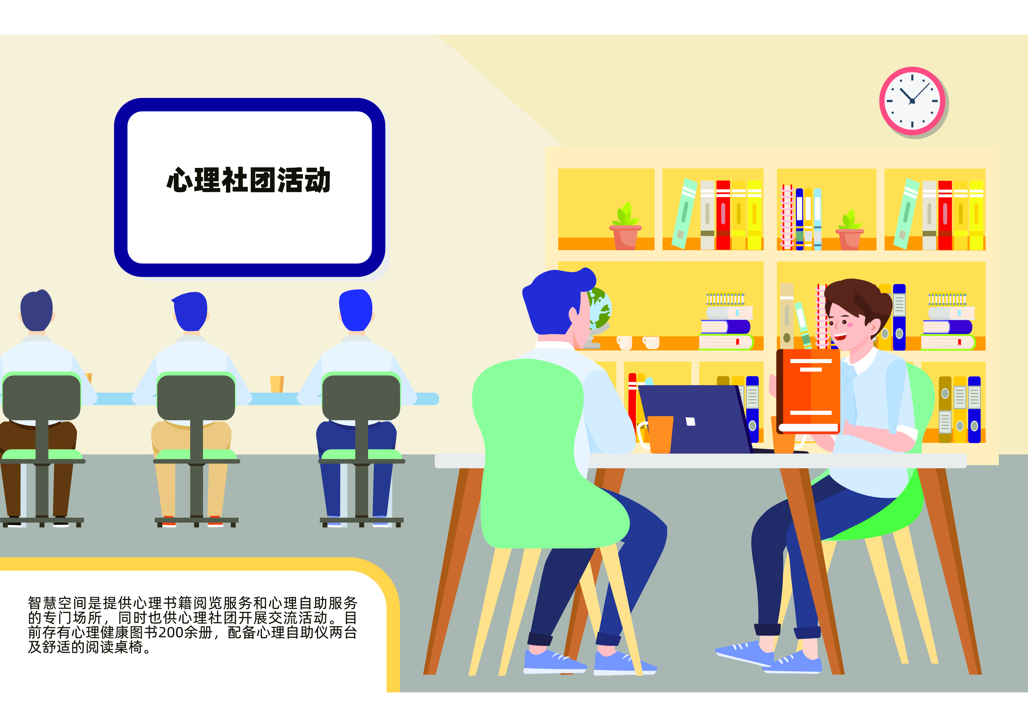 学校心理学科室挂图 图13